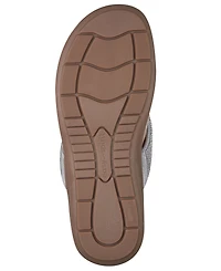 Easy Spirit Women's Wendi Embellished Thong Slip-On Sandals
