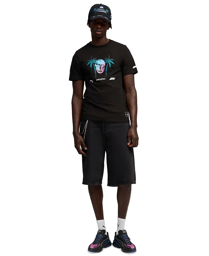 Puma Men's F1 Miami Crewneck T-Shirt