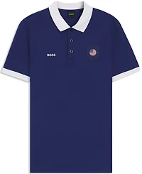 Boss by Hugo Men's Paddy Usa Country Flag Trim Polo Shirt