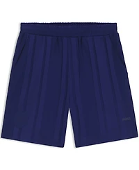 Boss by Hugo Men's Cotton-Jersey Lustrous Stripe Shorts