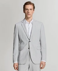 Mango Men's Stretch Fabric Super Slim-Fit Suit Jacket