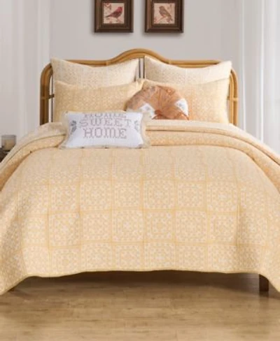 Greenland Home Fashions Granny Squares Reversible 3 Pc. Coverlet Sets