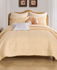 Greenland Home Fashions Granny Squares Reversible 3 Pc. Coverlet Sets