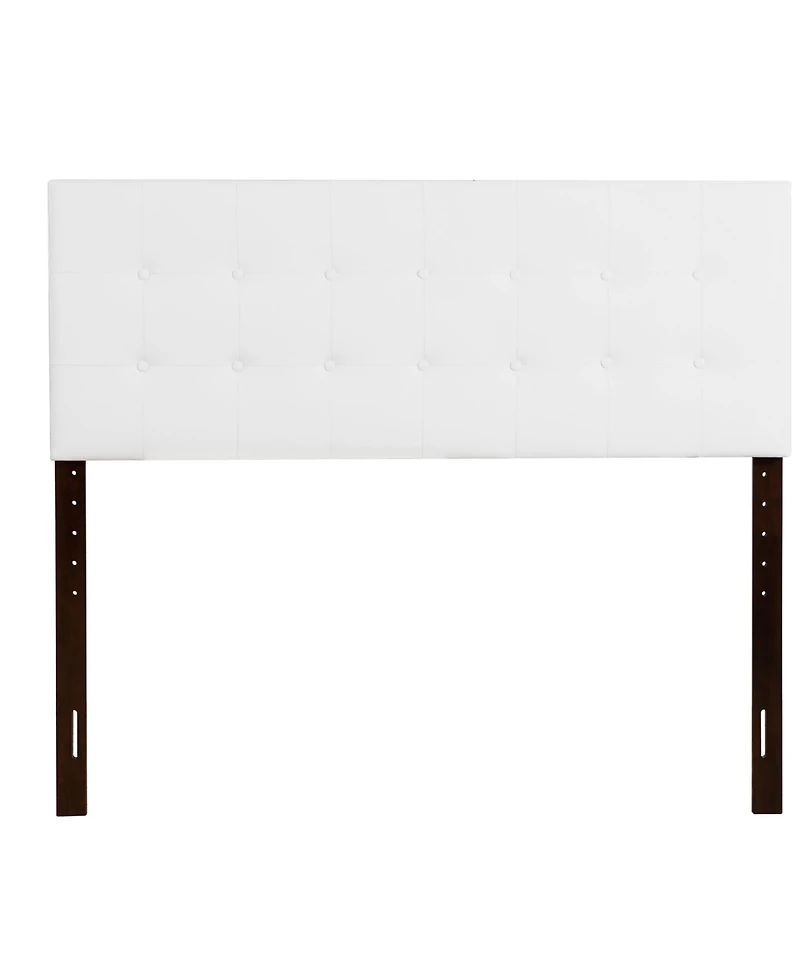 Flynama Upholstered Adjustable Headboard with Button Tufting