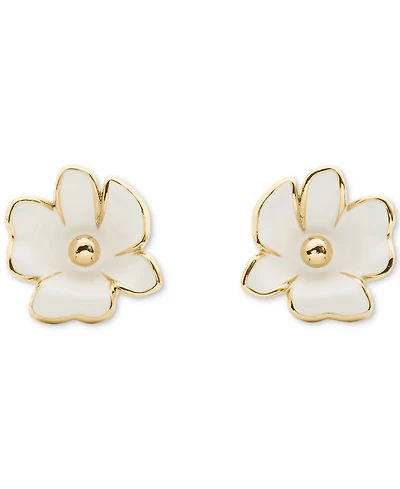 kate spade new york Cubic Zirconia Golden Bloom Flower Stud Earrings