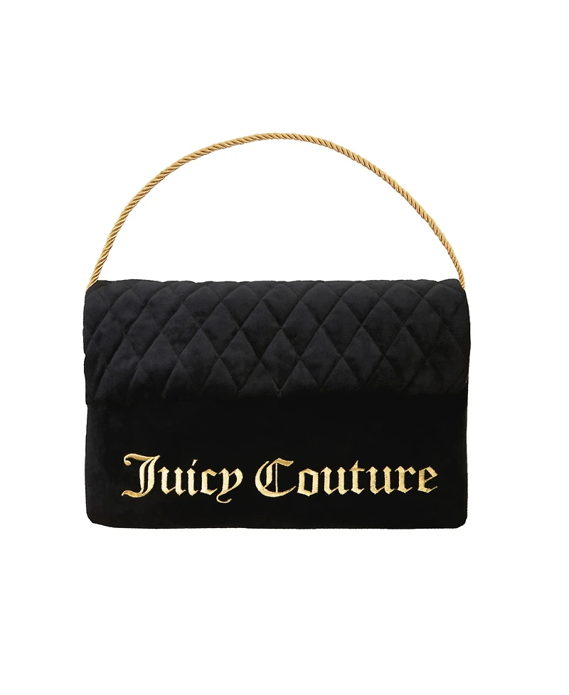 Juicy Couture Purse Shaped Decorative Pillow, 10" x 16"