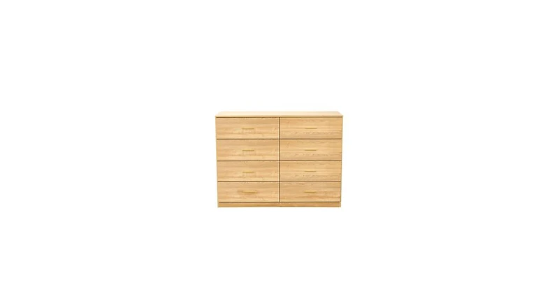 Flynama 5 Drawer Mid Century Modern Dresser Space Saving Cabinet for Entryway Home Furniture