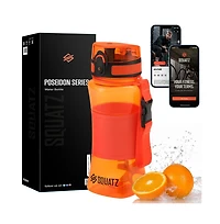 Squatz Sports or Shake Water Bottle with Fruit Infuser Strainer