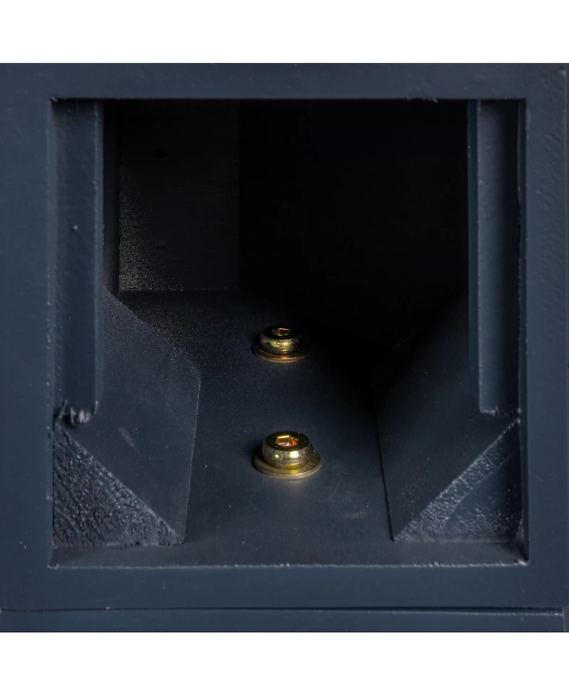 Storied Home Small Victorian 37" Wood Decorative Fireplace Mantel