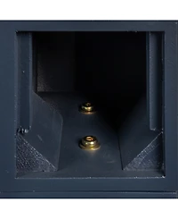 Storied Home Small Victorian 37" Wood Decorative Fireplace Mantel