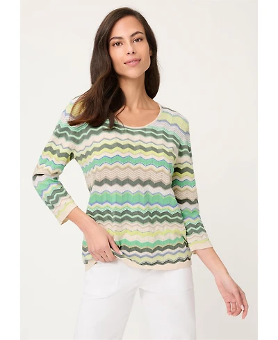 Olsen Women's Chevron Sweater