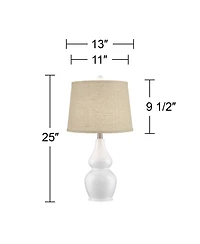 360 Lighting Jane Modern Table Lamps for Bedroom Living Room House Bedside Nightstand Office