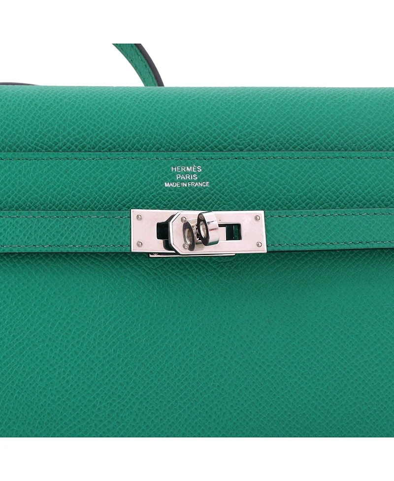 Pre-Owned HERMES Kelly To Go Wallet Epsom