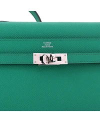 Pre-Owned HERMES Kelly To Go Wallet Epsom