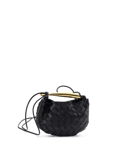 Pre-Owned Bottega Veneta Mini Sardine Top Handle Bag Intrecciato Nappa