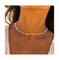 Mantra Journey Pearl Chain sterling silver