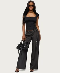 Edikted Women's Laiah Square Neck Top