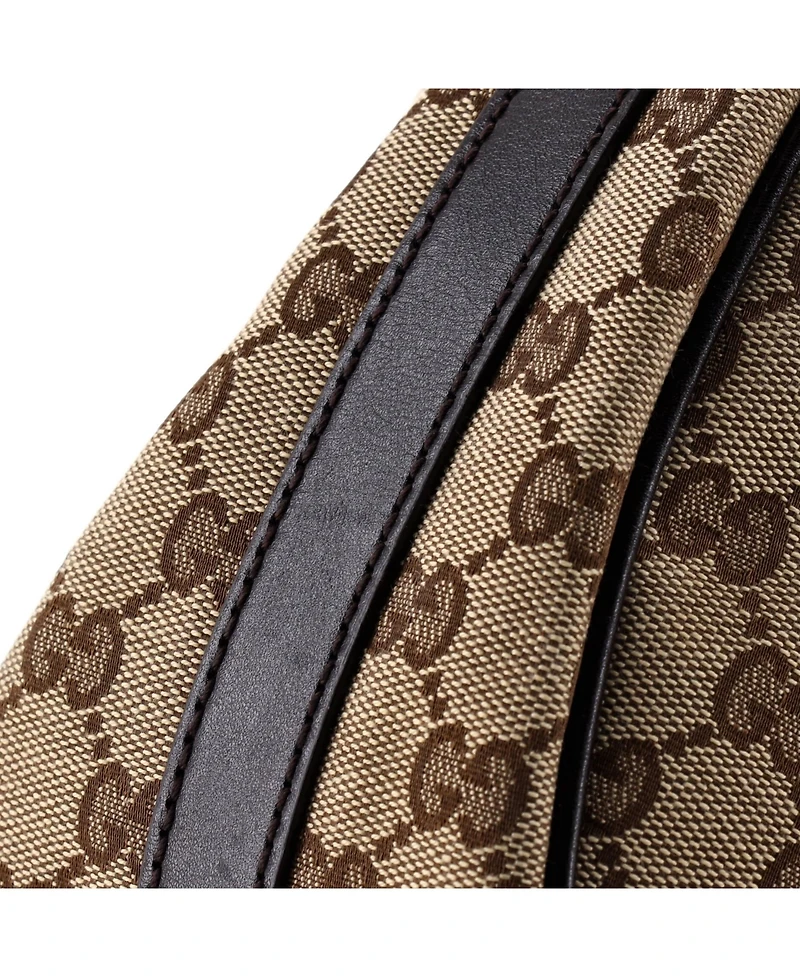 Pre-Owned Gucci Medium Twins Hobo Gg Canvas