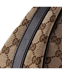 Pre-Owned Gucci Medium Twins Hobo Gg Canvas