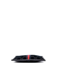 Pre-Owned Gucci Large Ophidia Zip Pouch Gg Velvet