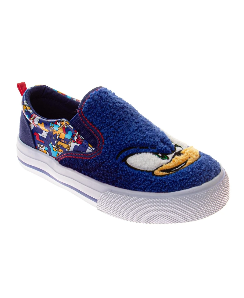 Sonic The Hedgehog Big Boys & Knuckles Slip-On Canvas Shoes (Toddlers/Little Kids)