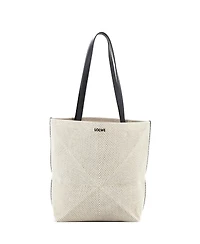 Pre-Owned Loewe Medium Puzzle Fold Tote Canvas