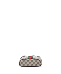 Pre-Owned Gucci Small Ophidia Chain Belt Bag Gg Coated Canvas