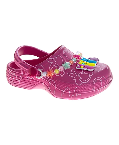 Peeps Little Girls Clogs Lightweight Casual (Little / Kid)