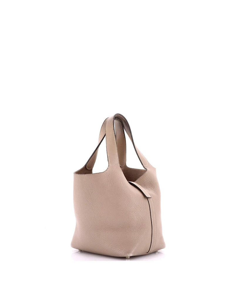 Pre-Owned HERMES Pm Picotin Bag Clemence