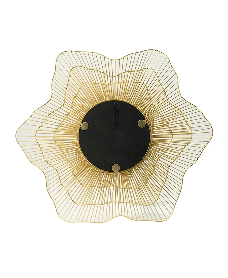 Busdays D27x2.4" Metal Mirror, Wall Mounted Mirror Home Decor for Bathroom Living Room