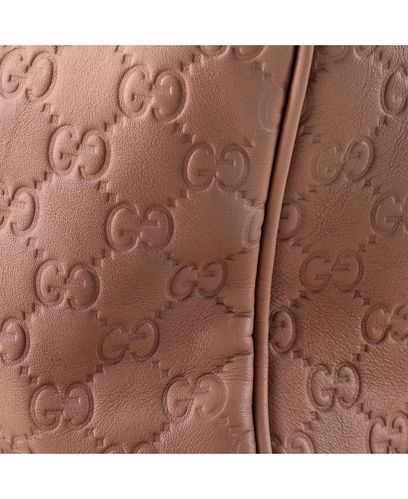 Pre-Owned Gucci Medium Joy Boston Bag Guccissima Leather