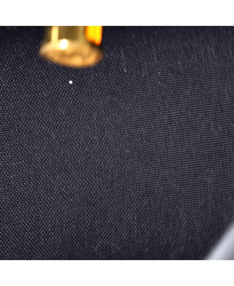 Pre-Owned HERMES Herbag Zip Leather and Toile