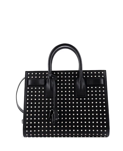 Pre-Owned Saint Laurent Small Sac de Jour Bag Studded Leather