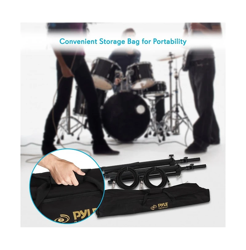 Pyle Universal Stand Kit-Height Adjustable 3.6