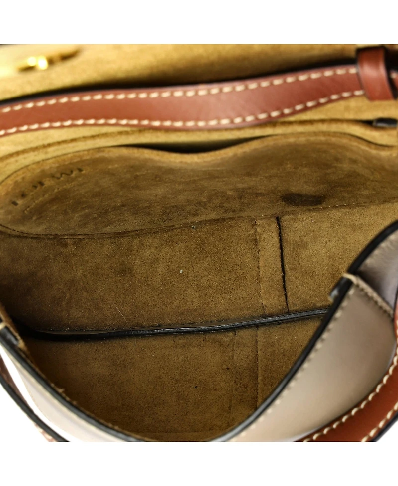 Pre-Owned Loewe Small Gate Shoulder Bag Leather