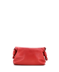 Pre-Owned Loewe Large Flamenco Knot Messenger Bag Leather