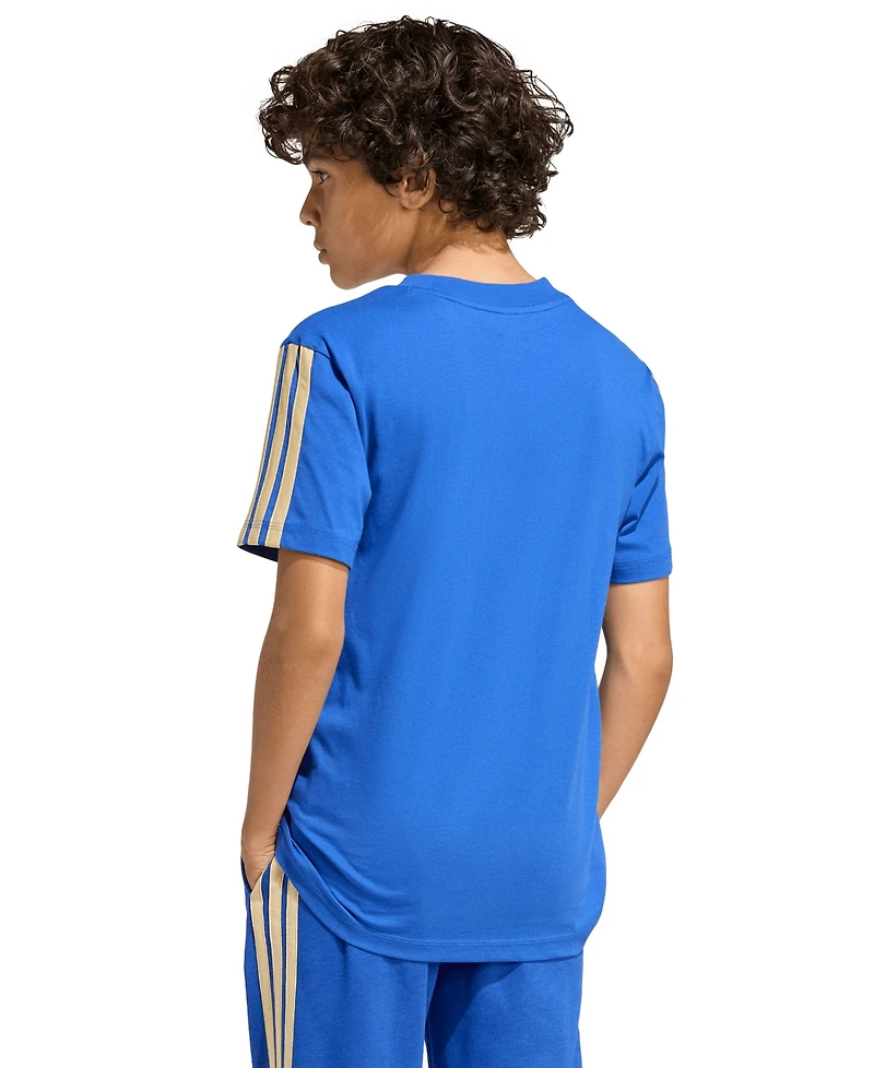 adidas Big Boys' Italy Dna Short-Sleeve T-Shirt
