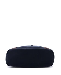 Pre-Owned HERMES Sac De Pansage Groom Handbag Canvas