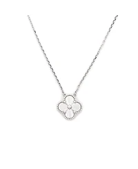 Pre-Owned Van Cleef and Arpels Vintage Alhambra Pendant Necklace