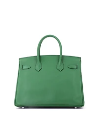 Pre-Owned Hermes Birkin 30 Handbag Epsom with Palladium Hardware
