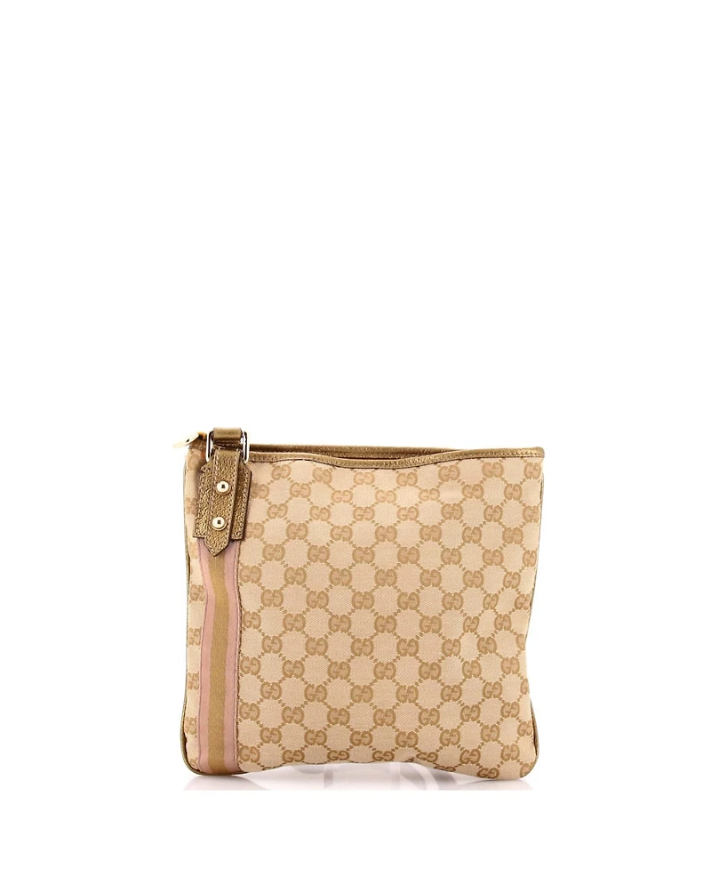 Pre-Owned Gucci Jolicoeur Messenger Bag Gg Canvas