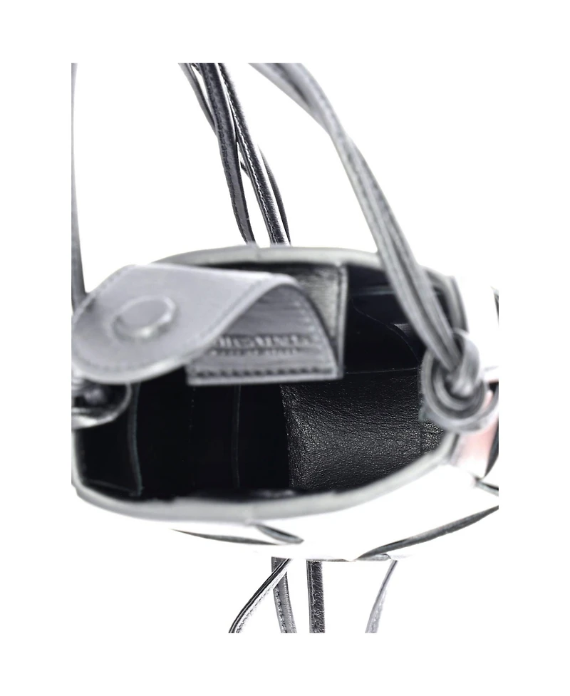 Pre-Owned Bottega Veneta Cassette Phone Holder Crossbody Bag Maxi Intrecciato Leather