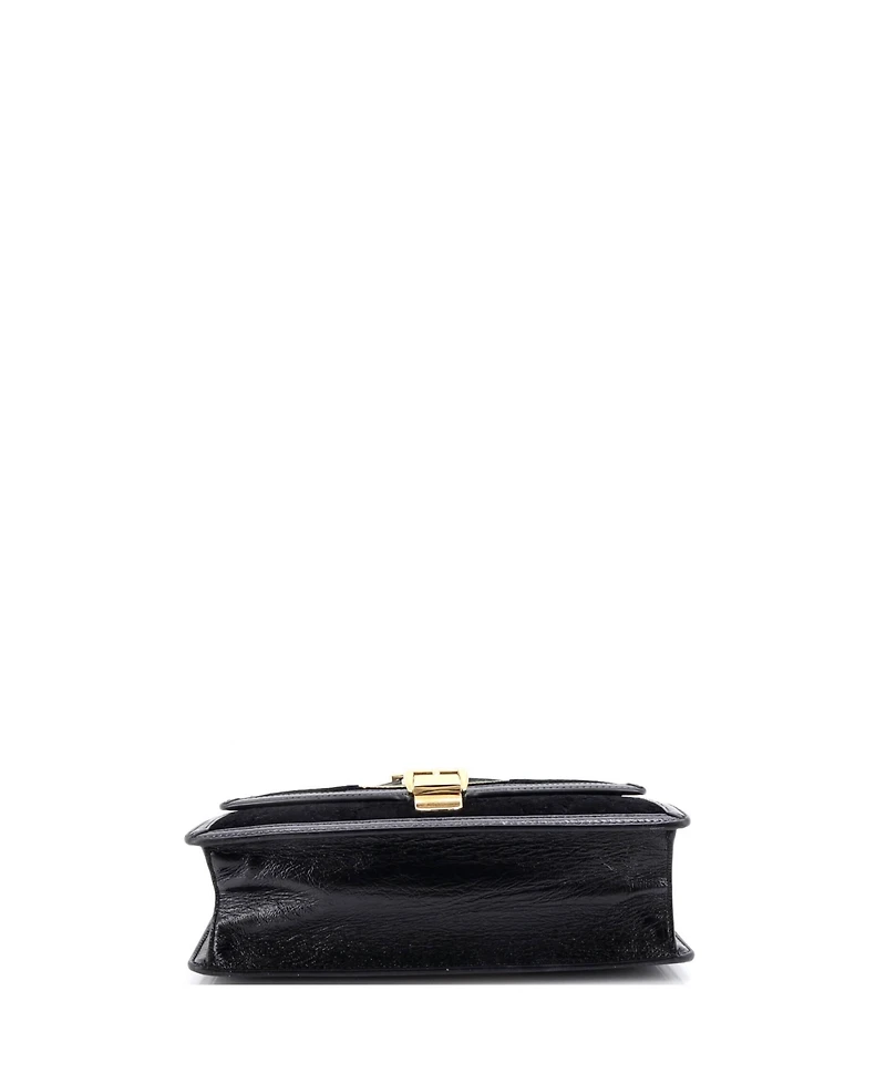 Pre-Owned Gucci Small Sylvie Shoulder Bag Gg Velvet