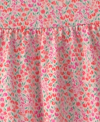 Carter's Girls' 2T-5T Flower Top and Shorts, 2-Piece Set
