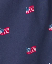 Carter's Boys' 2T-5T Usa Top and Shorts, 2-Piece Set