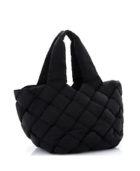 Pre-Owned Bottega Veneta Cassette Paper Tote Intrecciato Nylon