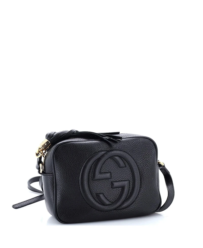 Pre-Owned Gucci Small Soho Disco Crossbody Bag Leather