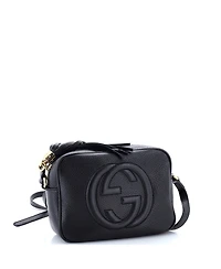 Pre-Owned Gucci Small Soho Disco Crossbody Bag Leather