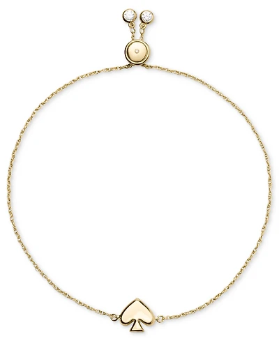 kate spade new york Cubic Zirconia Everyday Spade Slider Bracelet