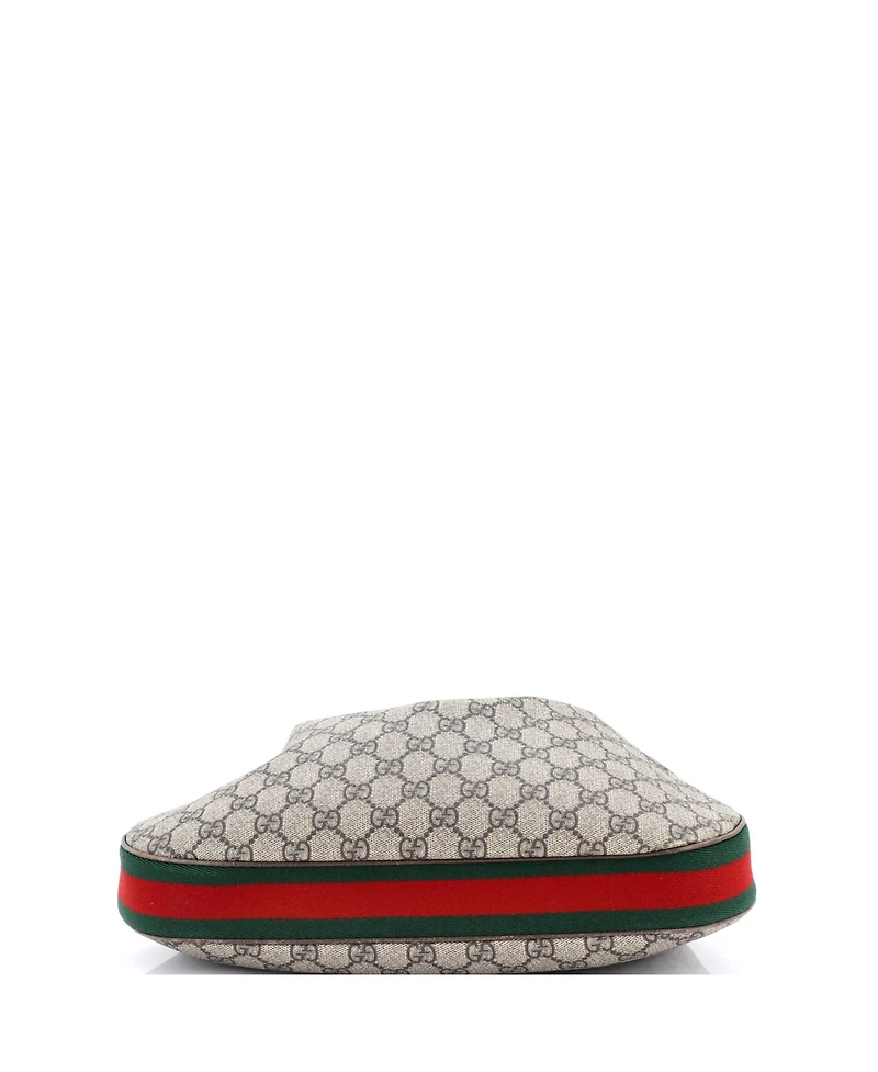 Pre-Owned Gucci Medium Attache Shoulder Bag Gg Coated Canvas